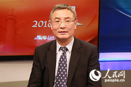全國(guó)人大常委會(huì)副委員長(zhǎng)、民進(jìn)中央主席蔡達(dá)峰(人民網(wǎng)記者王喆 攝)