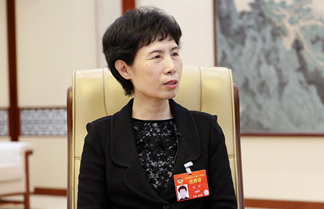 全國政協(xié)委員、中國貿(mào)促會會長高燕：推動全方位對外開放 促進外貿(mào)穩(wěn)中提質(zhì)
